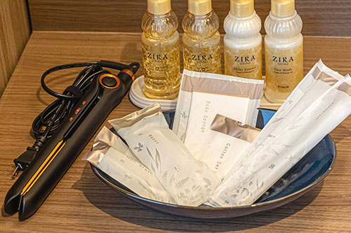 備品・アメニティに関して